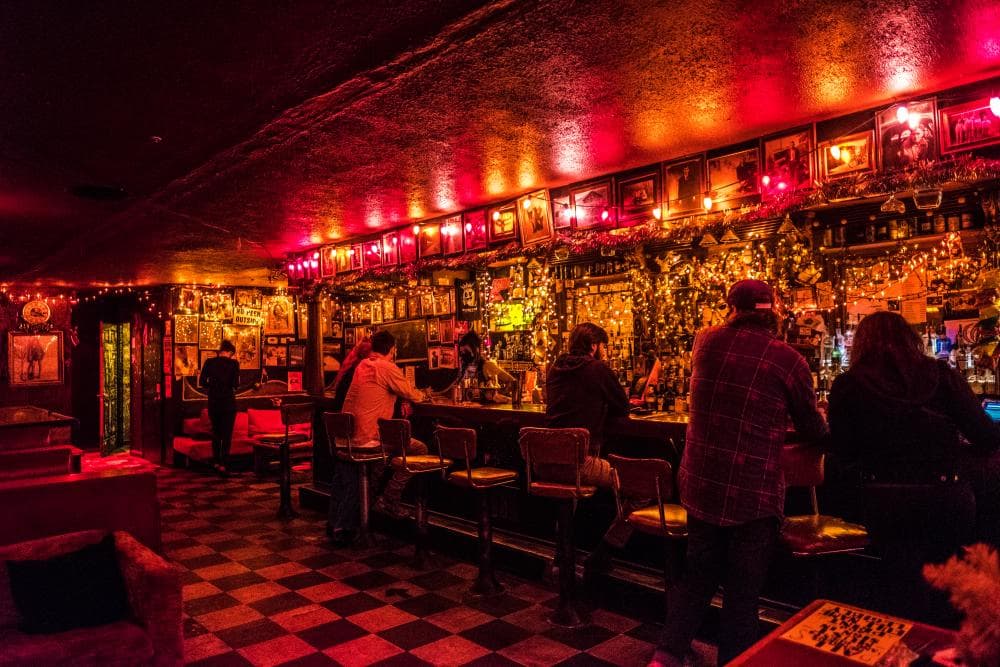 LGBTQ friendly Double Crown bar in West Asheville LGBTQ friendly Double Crown bar in West Asheville