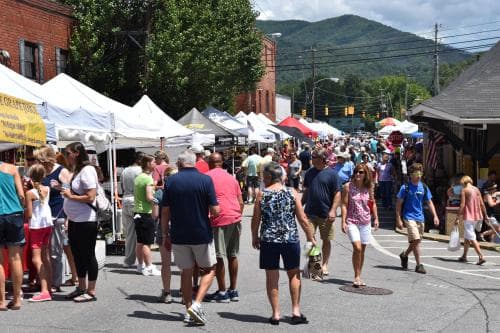 The Sourwood Festival is a street fair and the largest celebration annually in Black Mountain, NC The Sourwood Festival is a street fair and the largest celebration annually in Black Mountain, NC