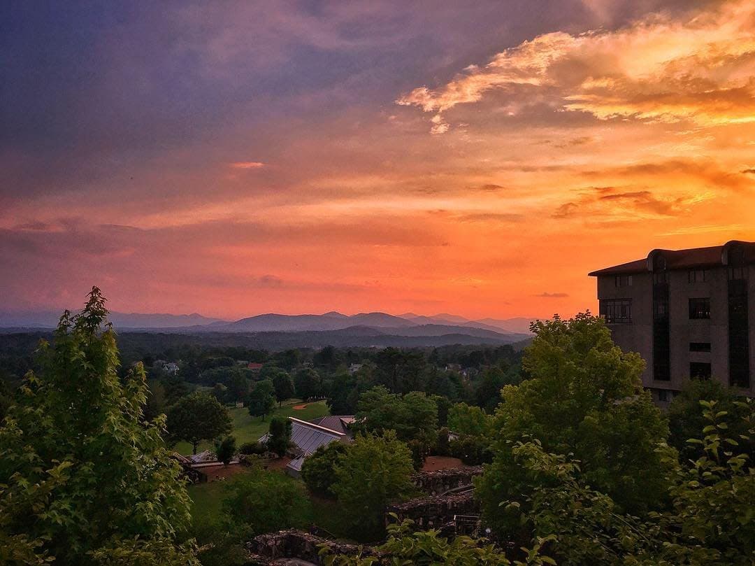 Omni Grove Park Inn Sunset Omni Grove Park Inn Sunset