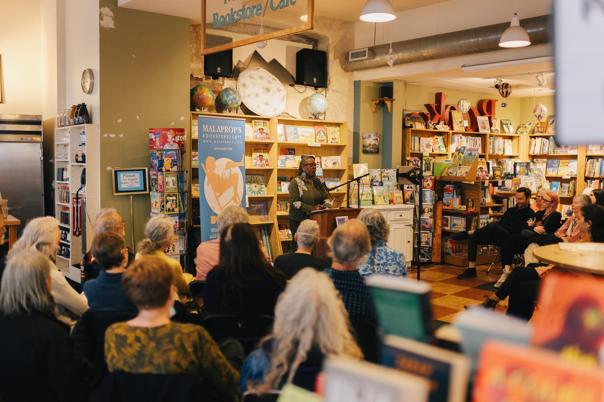 Malaprop's Bookstore / Photo: Rachel Pressley Malaprop's Bookstore / Photo: Rachel Pressley