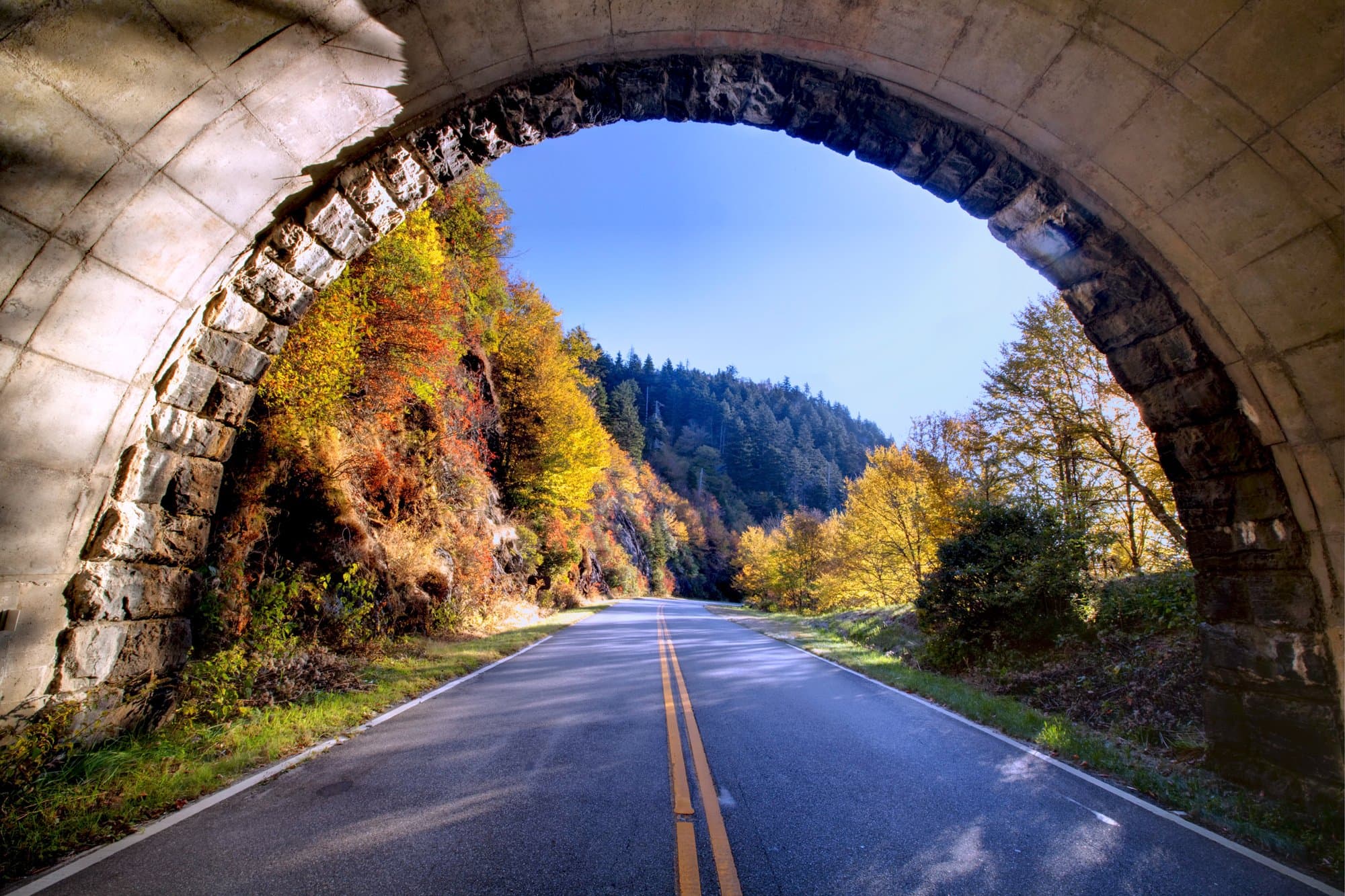 The Blue Ridge Parkway in fall / Photo: Rob Travis The Blue Ridge Parkway in fall / Photo: Rob Travis