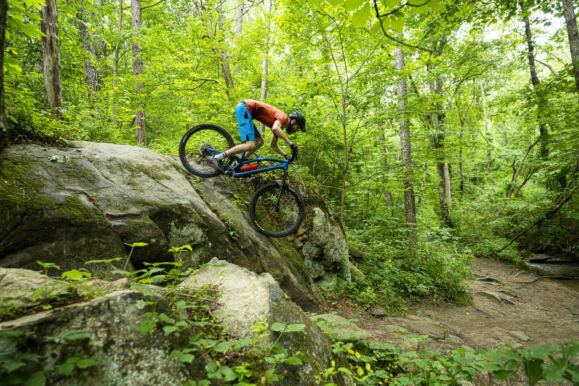 Mountain biking near Asheville / Photo: Derek DiLuzio Mountain biking near Asheville / Photo: Derek DiLuzio