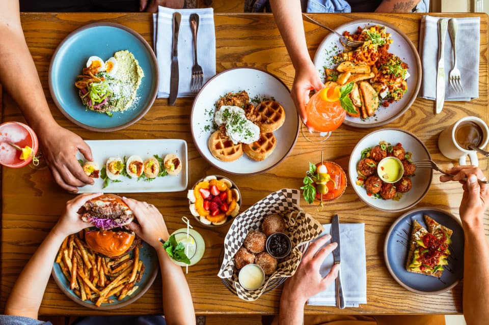 Brunch dishes Brunch dishes