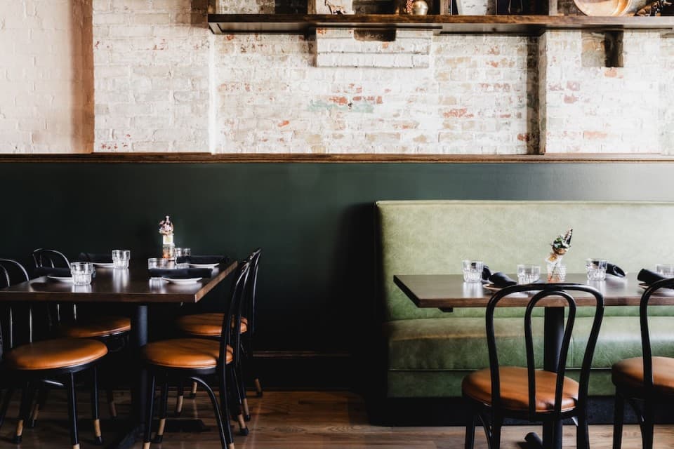 Gemelli restaurant seating / private dining space Gemelli restaurant seating / private dining space