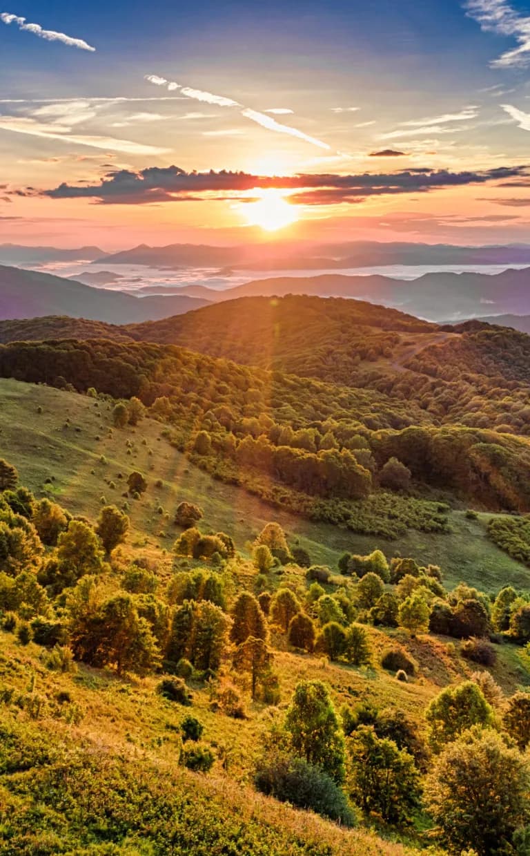 Top Sunset Spots in Asheville, N.C. Max Patch near Asheville, NC