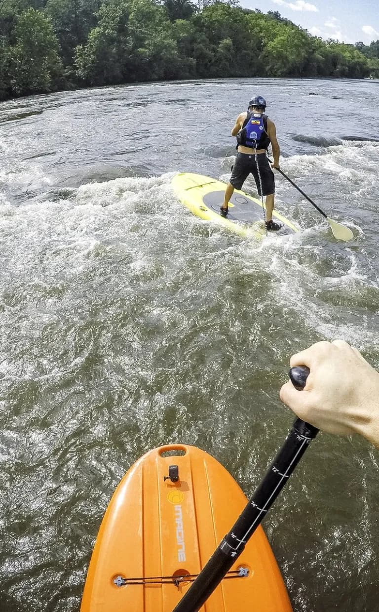 6 Top Guided Adventures in the Asheville Area Whitewater SUP