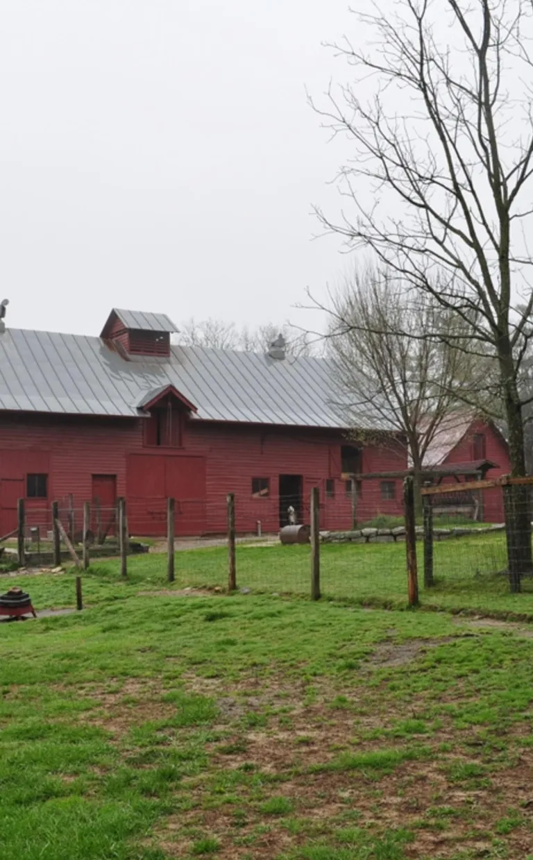 Glassy Mountain Trail at the Carl Sandburg Home Barn on Glassy Mountain Trail Asheville