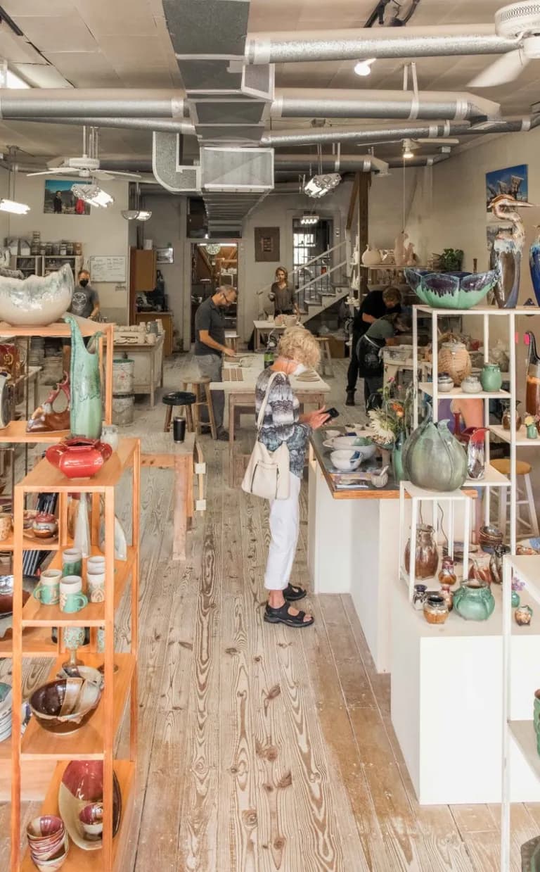 Weaverville Shopping Pottery Shopping in Weaverville