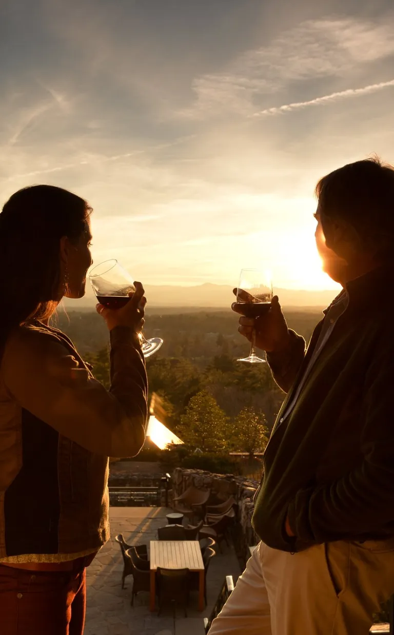 Top 10 Romantic Restaurants in Asheville The Sunset Terrace at the Omni Grove Park Inn