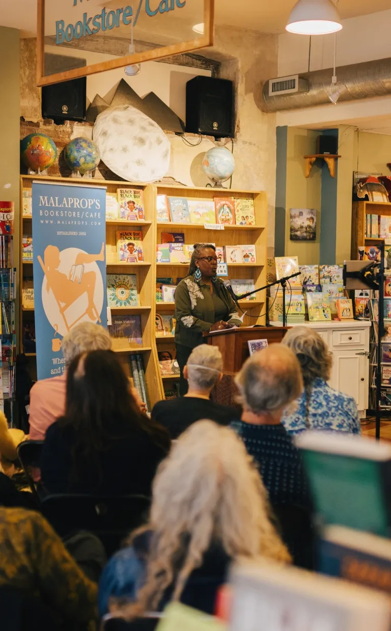 Asheville Date Night Itinerary: Bookish Malaprop's bookstore