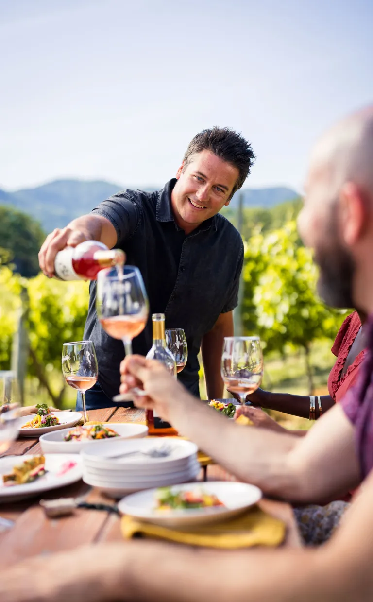 Asheville Date Night Itinerary: Wine Lover's Winery tasting