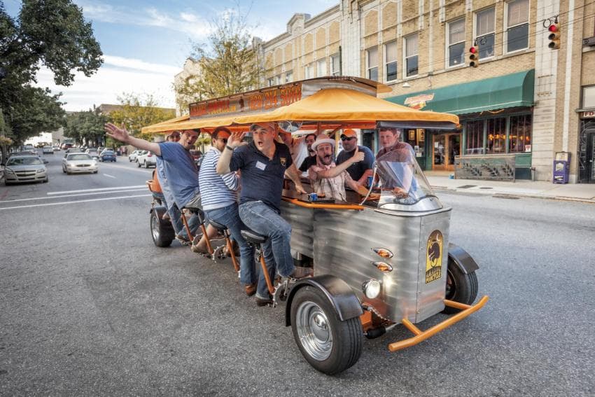 The Amazing Pubcycle uses people power The Amazing Pubcycle uses people power