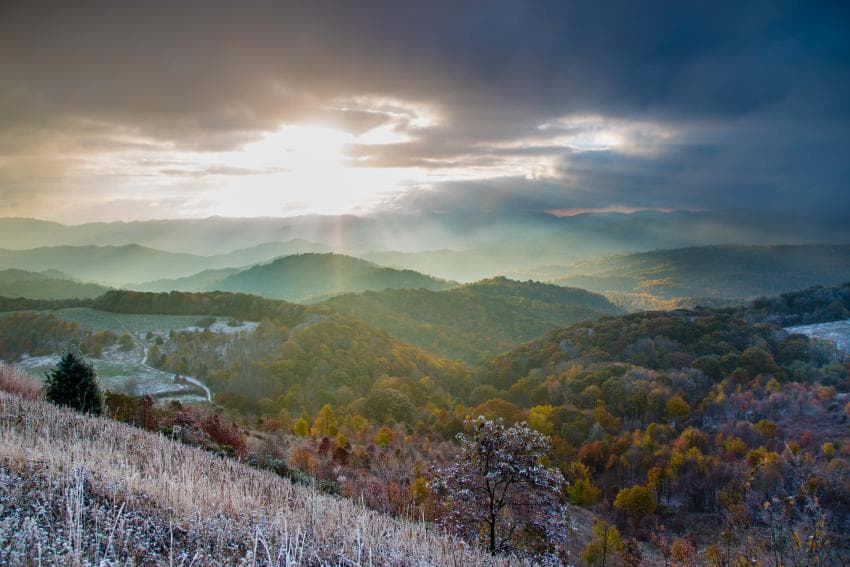 Max Patch in Winter Max Patch in Winter